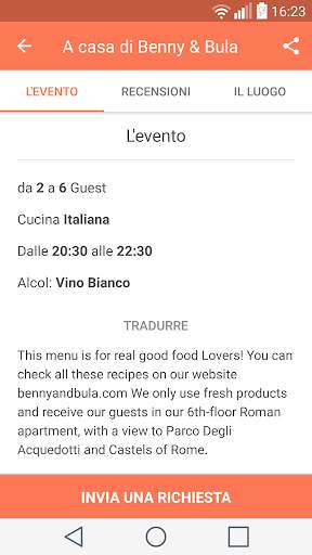 Eatwith - Esperienze Culinarie screenshot 4