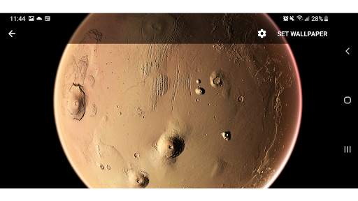 Planet Mars 3D Parallax Live Wallpaper screenshot 22