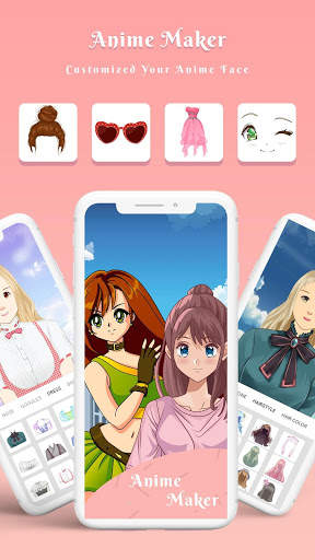 Anime Maker : Anime Face Avatar Maker screenshot 1