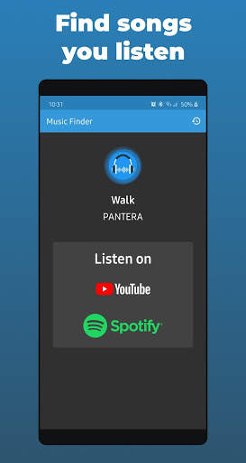 Music Finder Free - Song Recognition & Detector screenshot 2