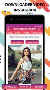 Video downloader for Instagram-fast save,quicksave screenshot 2