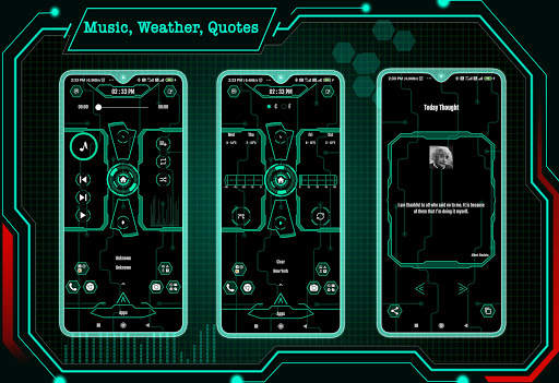 Hi-tech Productive Launcher screenshot 3