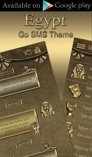 Pharaoh 3D Next Launcher theme screenshot 5