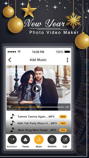 New Year Video Maker - Slideshow Maker screenshot 2