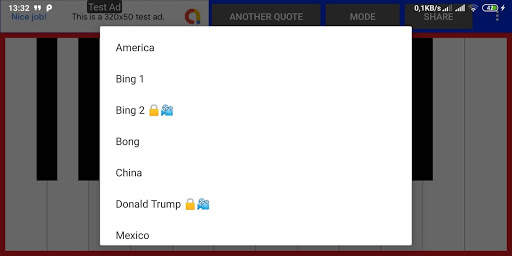 Trump Piano screenshot 2