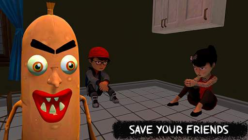 Jeritan Mata Sosis Sinister: Daging Berhantu screenshot 2