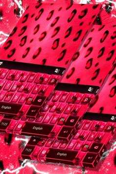 Tema Keyboard Cheetah Pink screenshot 1