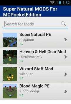 Super Natural MOD ForMCPocketE screenshot 2