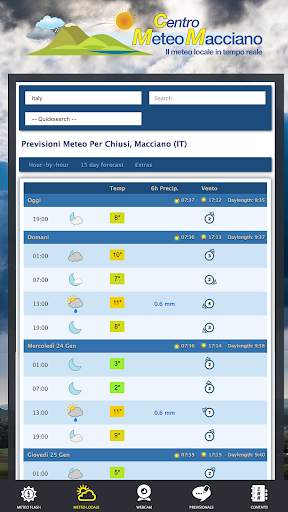 Centro Meteo Macciano screenshot 3