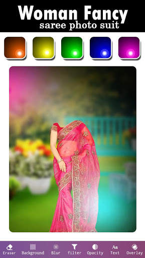 Woman Fancy Saree Photo Suit 4 تصوير الشاشة