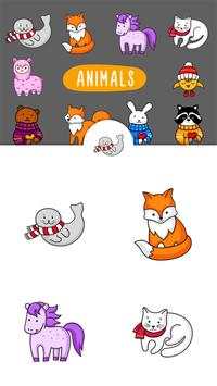 Cartoon Fairy Tale Stickers screenshot 2