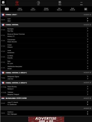 Goaloo - Skor Olahraga Langsung screenshot 5