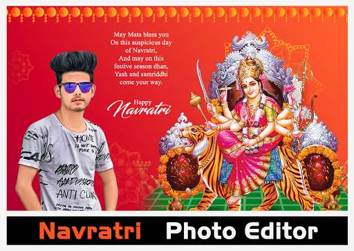 Navratri Photo Editor 4 تصوير الشاشة