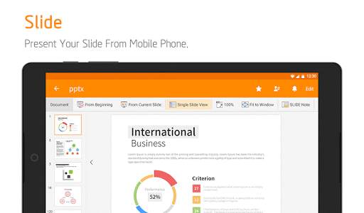 Polaris Office for LG screenshot 12