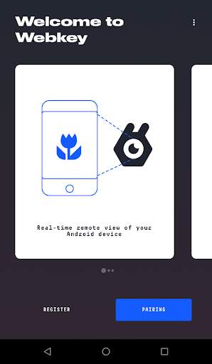 Webkey: Android remote control screenshot 4