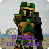 Pixel FPS - Gun Defense icon