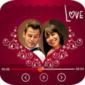 Love Photo Video Maker  Music icon