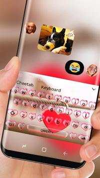 Love lock keyboard theme screenshot 3