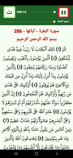 القرآن بدون نت للشيخ الغامدي screenshot 6
