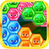 Candy Hexa Blast Puzzles FREE logo