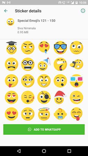 Special Emojis 200 Stickers for WhatsApp screenshot 5