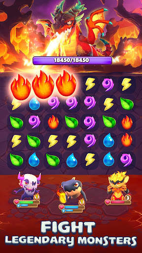 Monster Tales: Match 3 Puzzle screenshot 2
