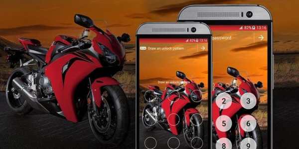 Racing Bike App Lock Theme screenshot 1