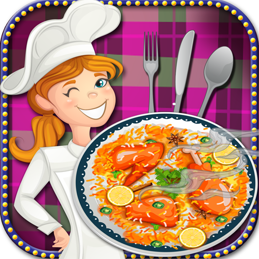 Girls Cooking Biryani Fever 2017 icon
