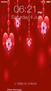 Love Heart Pin Lock screenshot 5
