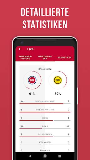 Bayern Live – Inoffizielle App mit News & Tore screenshot 8