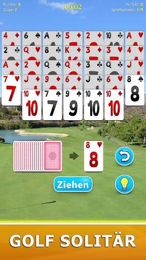 Golf Solitär Kartenspiel screenshot 17