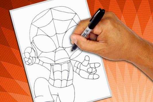 How to Draw Spiderman screenshot 2