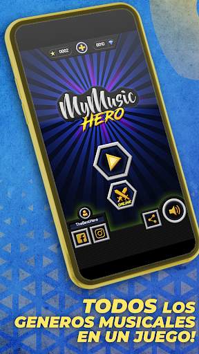 Guitar Hero Movil: Juego Ritmo screenshot 1