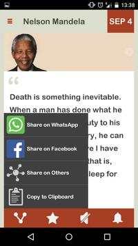 Nelson Mandela Daily screenshot 8