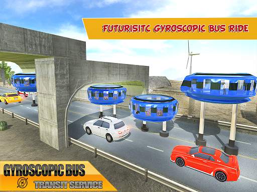 Futuristic Gyroscopic Transit Bus Simulator 2018 screenshot 11