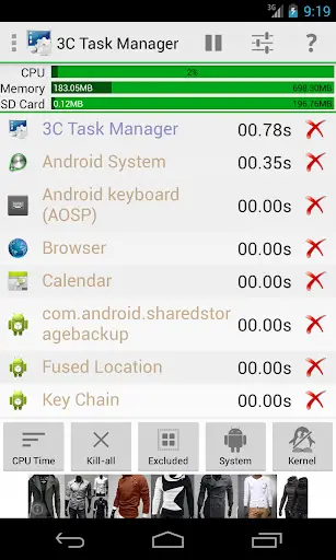 3C Task Manager screenshot 3