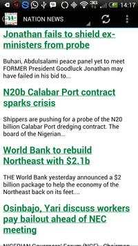 NIGERIA NEWS WORLD 3 تصوير الشاشة