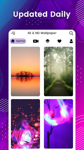 Live Wallpapers : 3D 4k HD screenshot 1