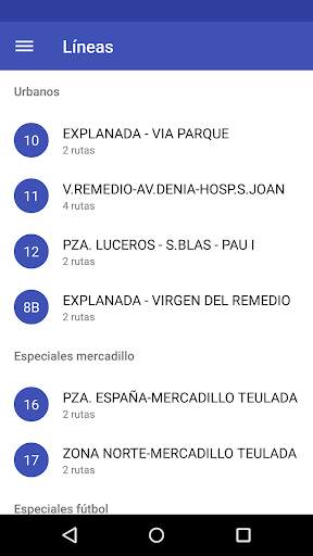Bus Alicante (TAM) screenshot 4