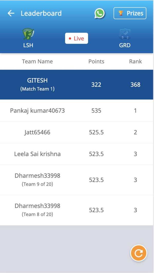 Jeet11 Mini - Unlimited Games and Quizzes स्क्रीनशॉट 2