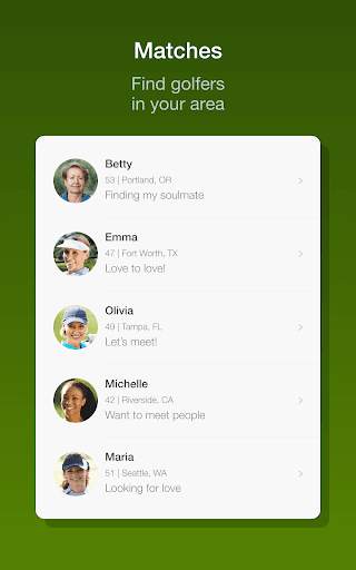 Meet Local Golfers Dating App - Golf Chat скриншот 6