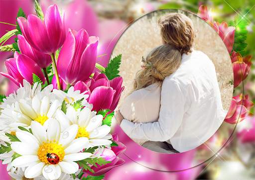 Beautiful Flowers Photo Frames screenshot 2