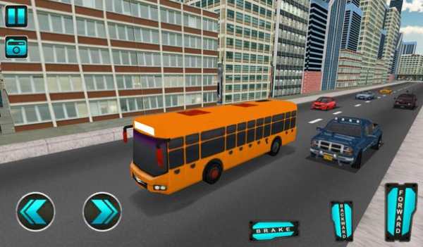 City Coach Bus Driving Simulator & Parking 2019 screenshot 2