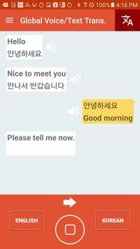Global Voice/Text Trans. screenshot 1