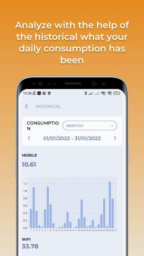Mobile Data Consumption screenshot 2