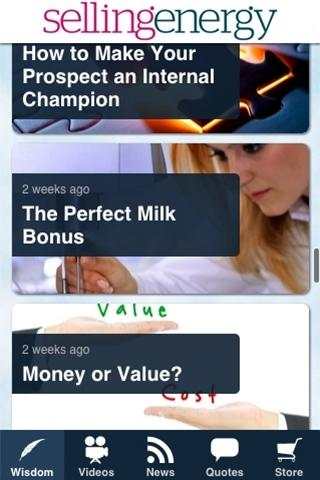 Selling Energy App screenshot 1