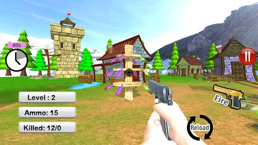 Can Shooting Games 3D bottle Shoot Games screenshot 2