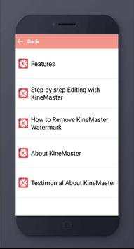 Guide KineMaster Video Editor Pro screenshot 3