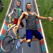 Happy Guts Glory Wheels - BMX Obstacle Course Game 1.0