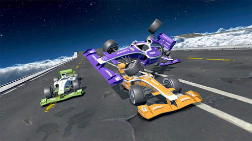Car stunt racing Formula cars screenshot 4